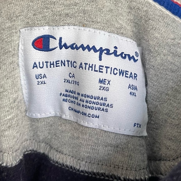Men’s Champion Navy Hoodie - Picture 4 of 4